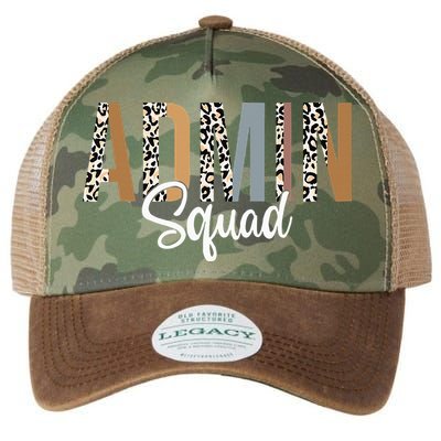 Admin Squad School Admin Assistant Principal Administrator Legacy Tie Dye Trucker Hat