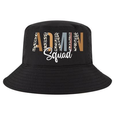 Admin Squad School Admin Assistant Principal Administrator Cool Comfort Performance Bucket Hat
