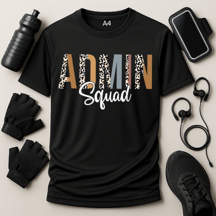 Admin Squad School Admin Assistant Principal Administrator Performance Shirt