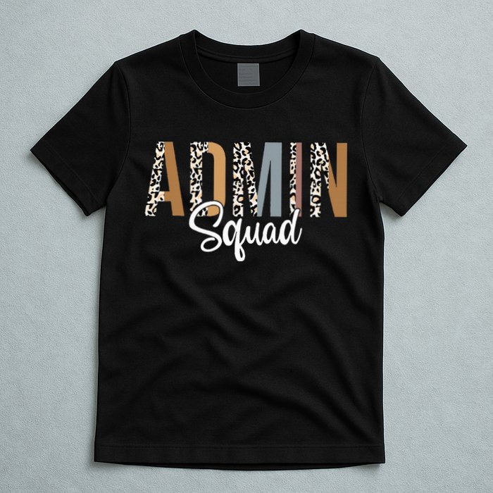 Admin Squad School Admin Assistant Principal Administrator T-Shirt