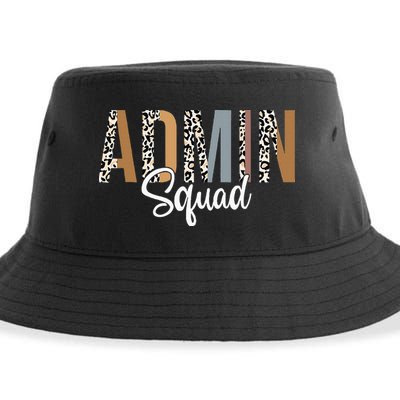 Admin Squad School Admin Assistant Principal Administrator Sustainable Bucket Hat