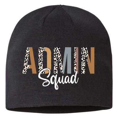 Admin Squad School Admin Assistant Principal Administrator Sustainable Beanie