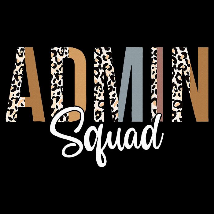 Admin Squad School Admin Assistant Principal Administrator 16 in Basic Backpack