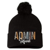 Admin Squad School Admin Assistant Principal Administrator Pom Pom 12in Knit Beanie