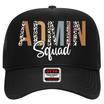 Admin Squad School Admin Assistant Principal Administrator Trucker Hat