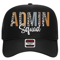 Admin Squad School Admin Assistant Principal Administrator Trucker Hat