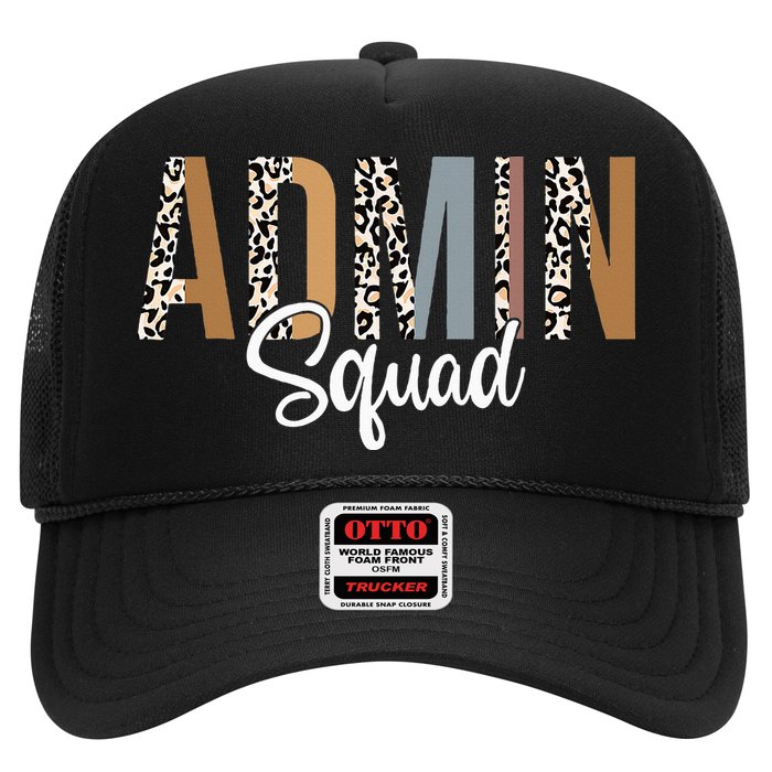 Admin Squad School Admin Assistant Principal Administrator Trucker Hat
