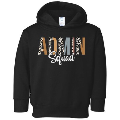 Admin Squad School Admin Assistant Principal Administrator Toddler Hoodie