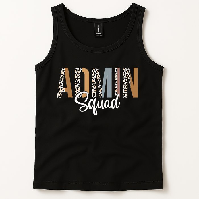 Admin Squad School Admin Assistant Principal Administrator Tank Top