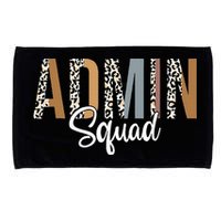 Admin Squad School Admin Assistant Principal Administrator Microfiber Hand Towel