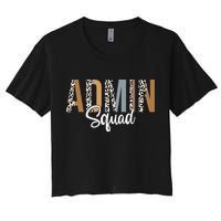 Admin Squad School Admin Assistant Principal Administrator Crop Top