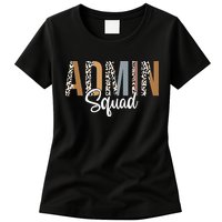 Admin Squad School Admin Assistant Principal Administrator Womens T-Shirt