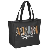 Admin Squad School Admin Assistant Principal Administrator Zip Tote Bag