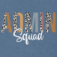 Admin Squad School Admin Assistant Principal Administrator Garment-Dyed Sweatshirt
