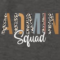 Admin Squad School Admin Assistant Principal Administrator Vector Backpack