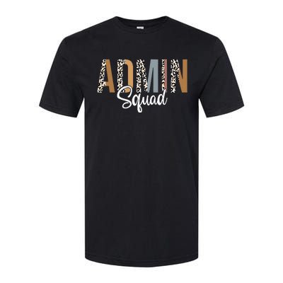 Admin Squad School Admin Assistant Principal Administrator Softstyle CVC T-Shirt