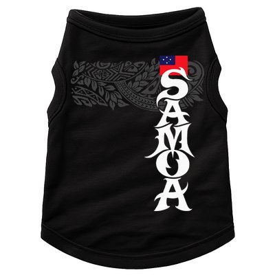 American Samoa Samoa Island Polynesian Samoan Doggie Tank