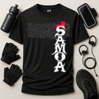 American Samoa Samoa Island Polynesian Samoan Cooling Performance Crew T-Shirt
