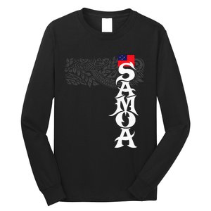 American Samoa Samoa Island Polynesian Samoan Long Sleeve Shirt