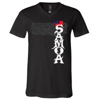 American Samoa Samoa Island Polynesian Samoan V-Neck T-Shirt