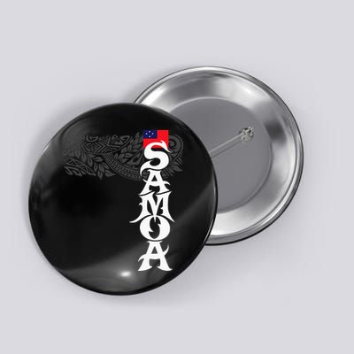 American Samoa Samoa Island Polynesian Samoan Button