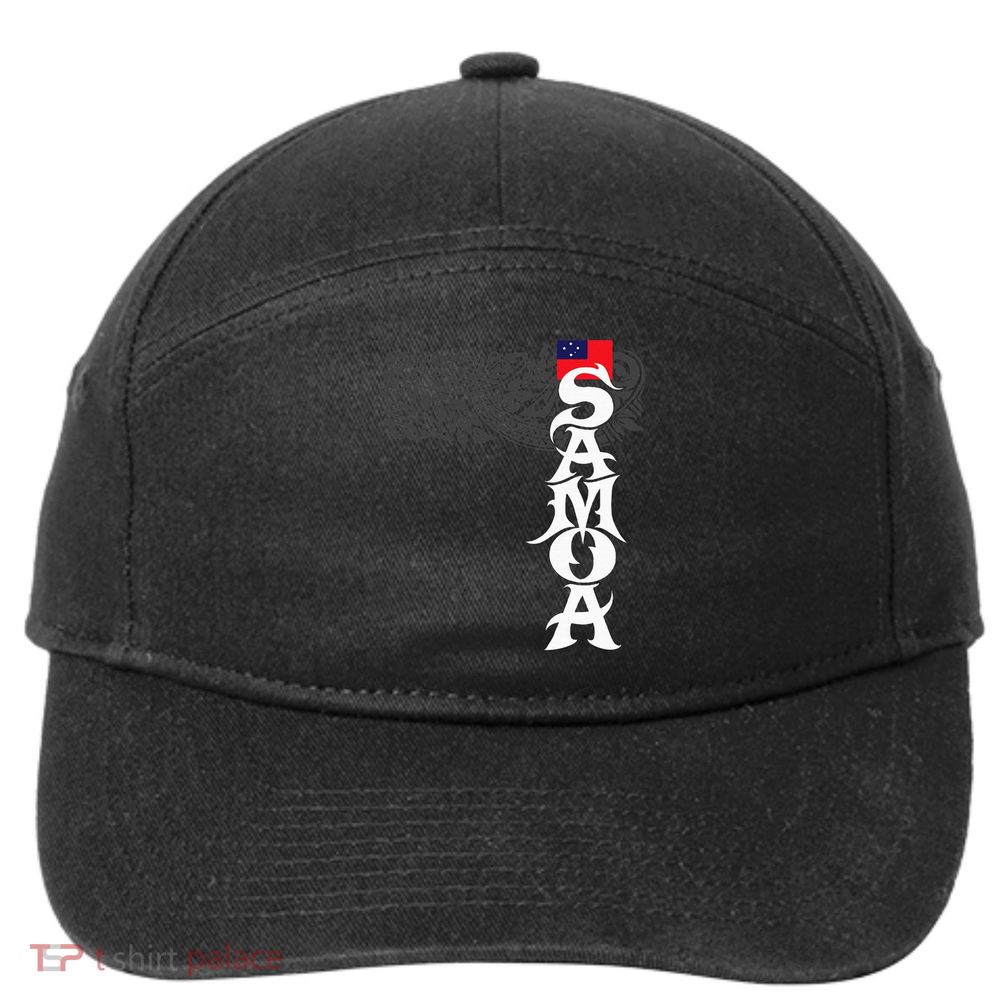 American Samoa Samoa Island Polynesian Samoan 7-Panel Snapback Hat