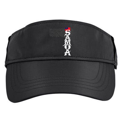 American Samoa Samoa Island Polynesian Samoan Adult Drive Performance Visor