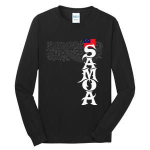 American Samoa Samoa Island Polynesian Samoan Tall Long Sleeve T-Shirt