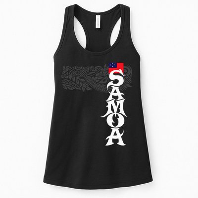 American Samoa Samoa Island Polynesian Samoan Womens Tank Top
