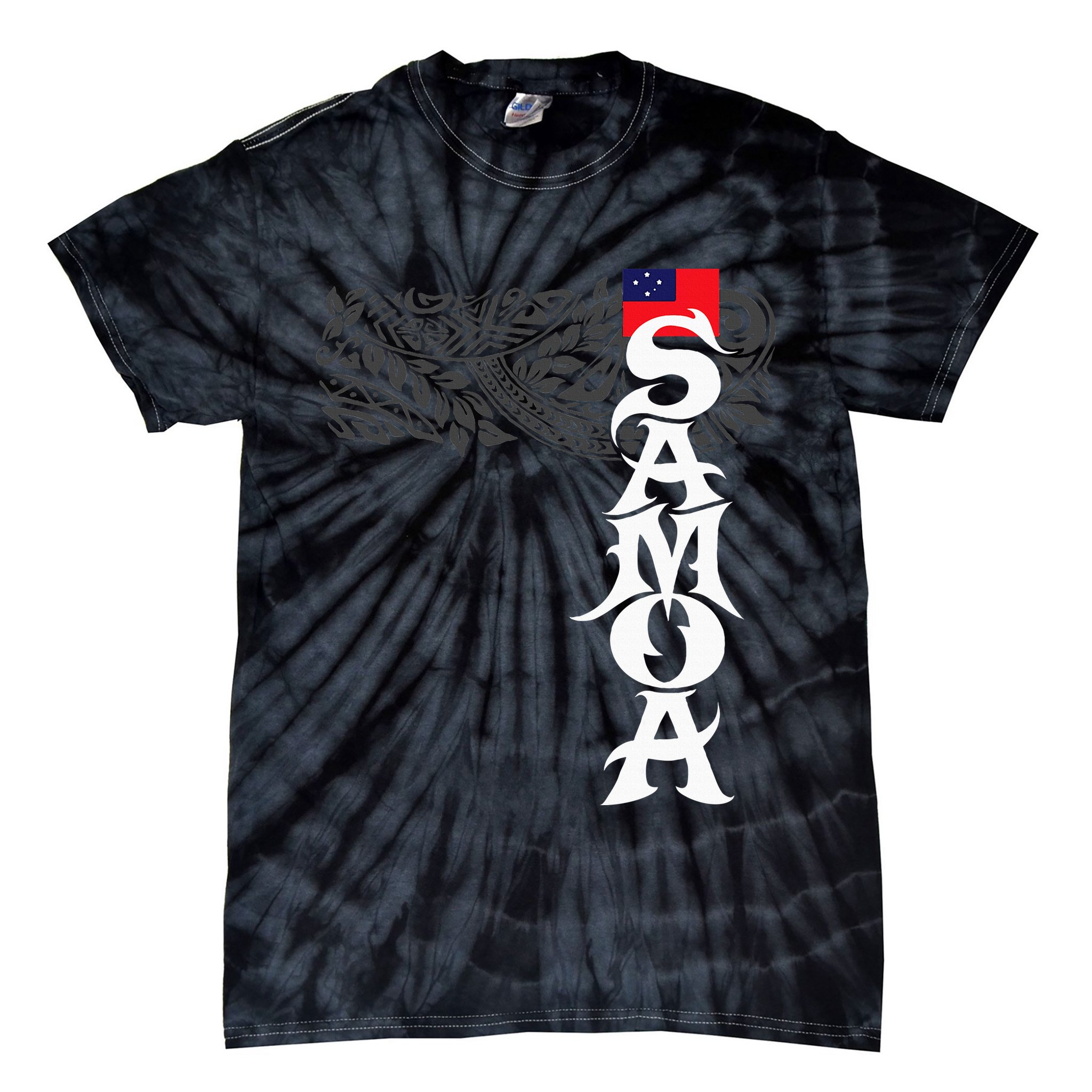 American Samoa Samoa Island Polynesian Samoan Tie-Dye T-Shirt