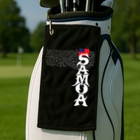 American Samoa Samoa Island Polynesian Samoan Golf Towel