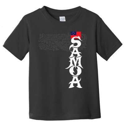American Samoa Samoa Island Polynesian Samoan Toddler T-Shirt