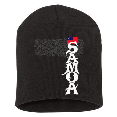 American Samoa Samoa Island Polynesian Samoan Short Acrylic Beanie
