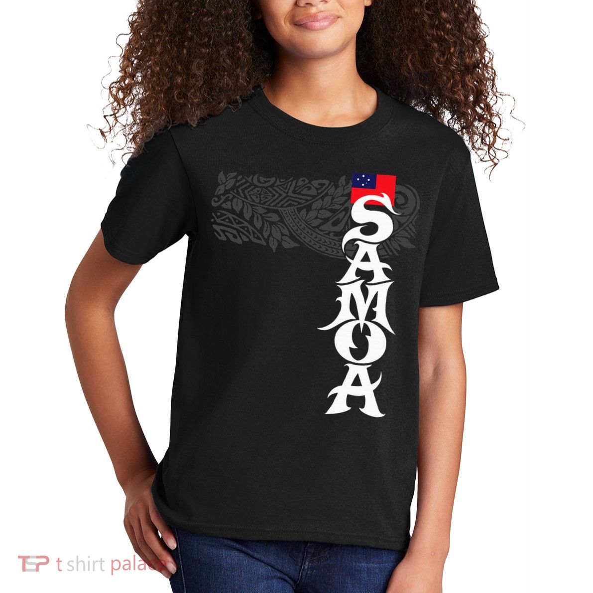 American Samoa Samoa Island Polynesian Samoan Kids T-Shirt