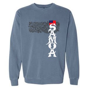 American Samoa Samoa Island Polynesian Samoan Garment-Dyed Sweatshirt