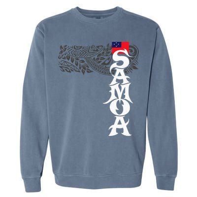 American Samoa Samoa Island Polynesian Samoan Garment-Dyed Sweatshirt