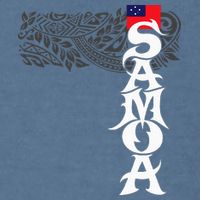 American Samoa Samoa Island Polynesian Samoan Garment-Dyed Sweatshirt