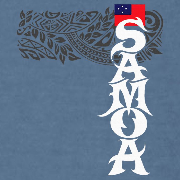 American Samoa Samoa Island Polynesian Samoan Garment-Dyed Sweatshirt