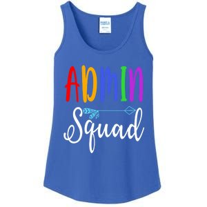 Admin Squad School Doctor Administrative Assistant Secretary Gift Ladies Essential Tank