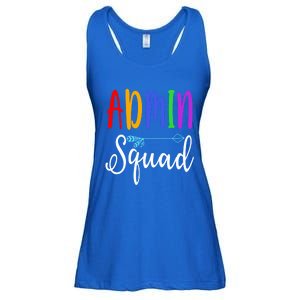 Admin Squad School Doctor Administrative Assistant Secretary Gift Ladies Essential Flowy Tank