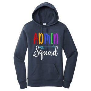 Admin Squad School Doctor Administrative Assistant Secretary Gift Women's Pullover Hoodie