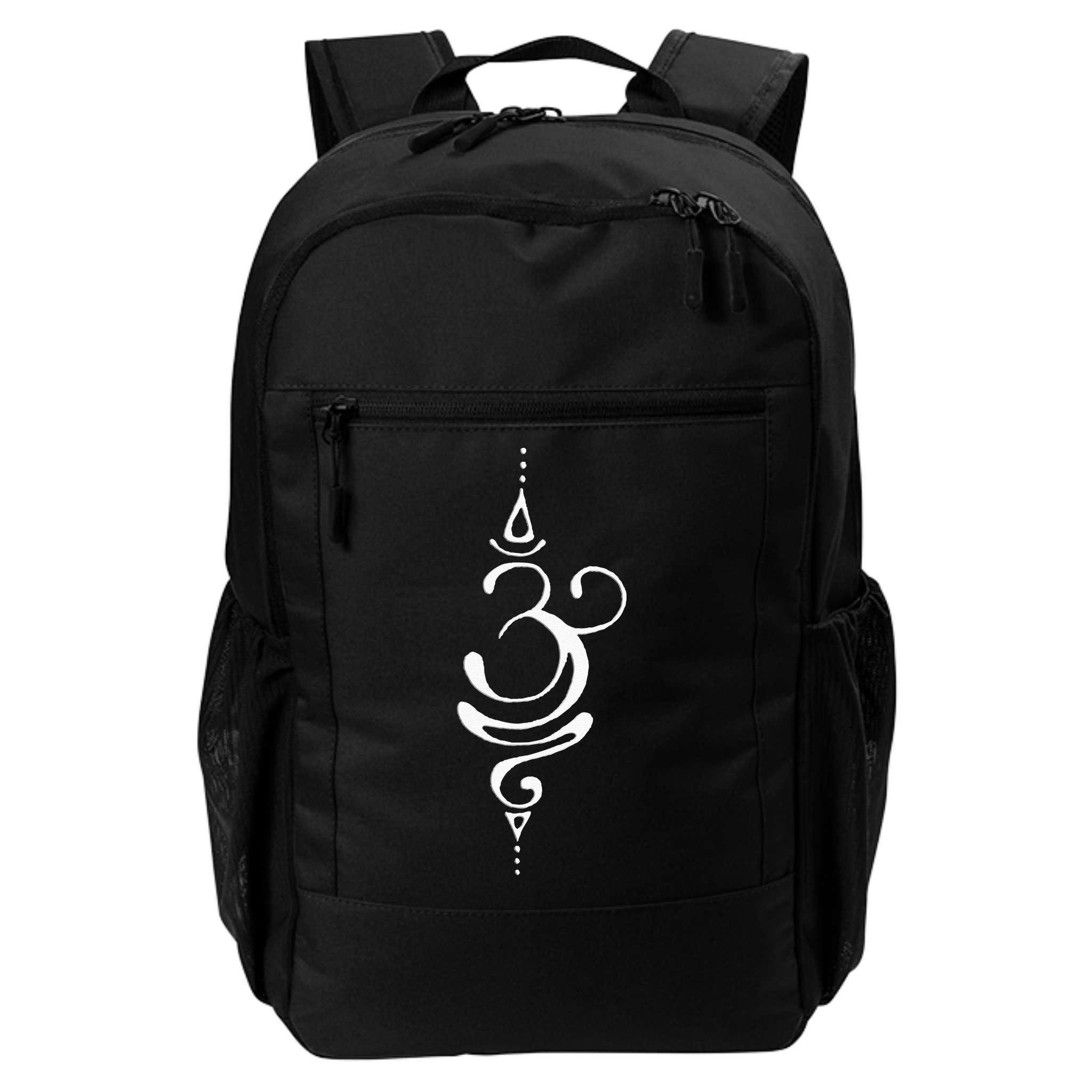 Ancient Sanskrit Symbol For BREATHE Inspiration Om Yoga Backpack