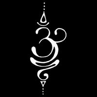Ancient Sanskrit Symbol For BREATHE Inspiration Om Yoga Flatbill Hat