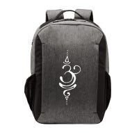 Ancient Sanskrit Symbol For BREATHE Inspiration Om Yoga Vector Backpack