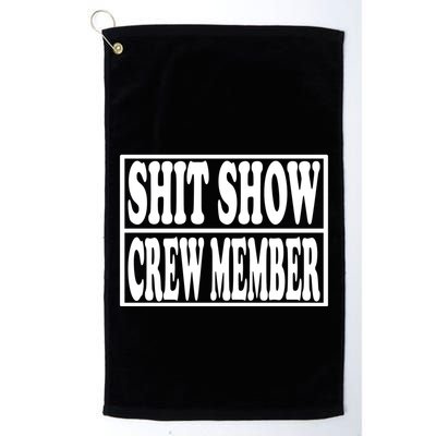 Awesome Shit Show Crew Member Golf Towel
