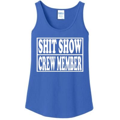 Awesome Shit Show Crew Member Ladies Essential Tank