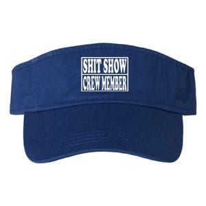 Awesome Shit Show Crew Member Valucap Bio-Washed Visor