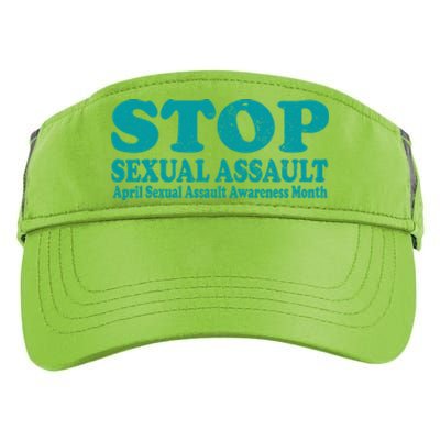 American Stop Sexual Assault April Awareness Month Gift Adult Drive Performance Visor