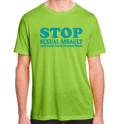 American Stop Sexual Assault April Awareness Month Gift Adult ChromaSoft Performance T-Shirt