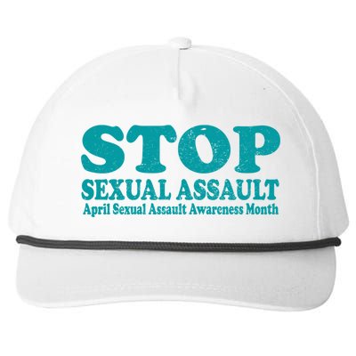 American Stop Sexual Assault April Awareness Month Gift Snapback Five-Panel Rope Hat